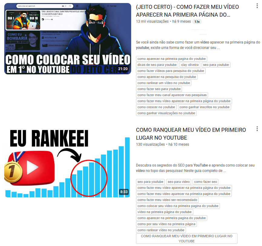 como fazer SEO para Youtube grátis 3