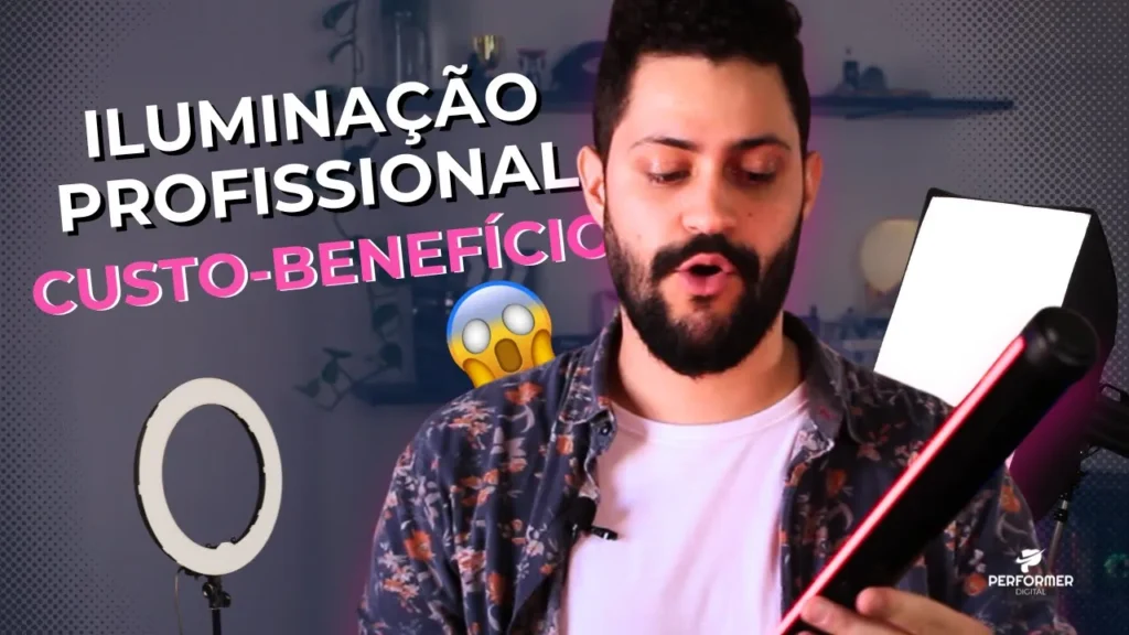 como comprar luz para gravar videos iluminação para videos juliano souza