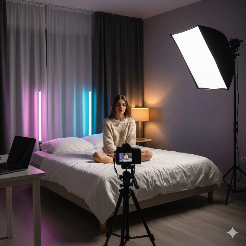 iluminação para videos profissional juliano souza performer digital